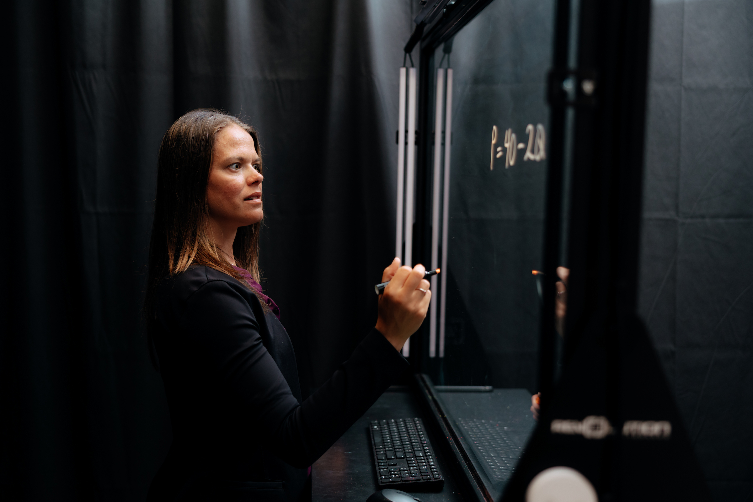 Dr Alicia Rosburg teaching